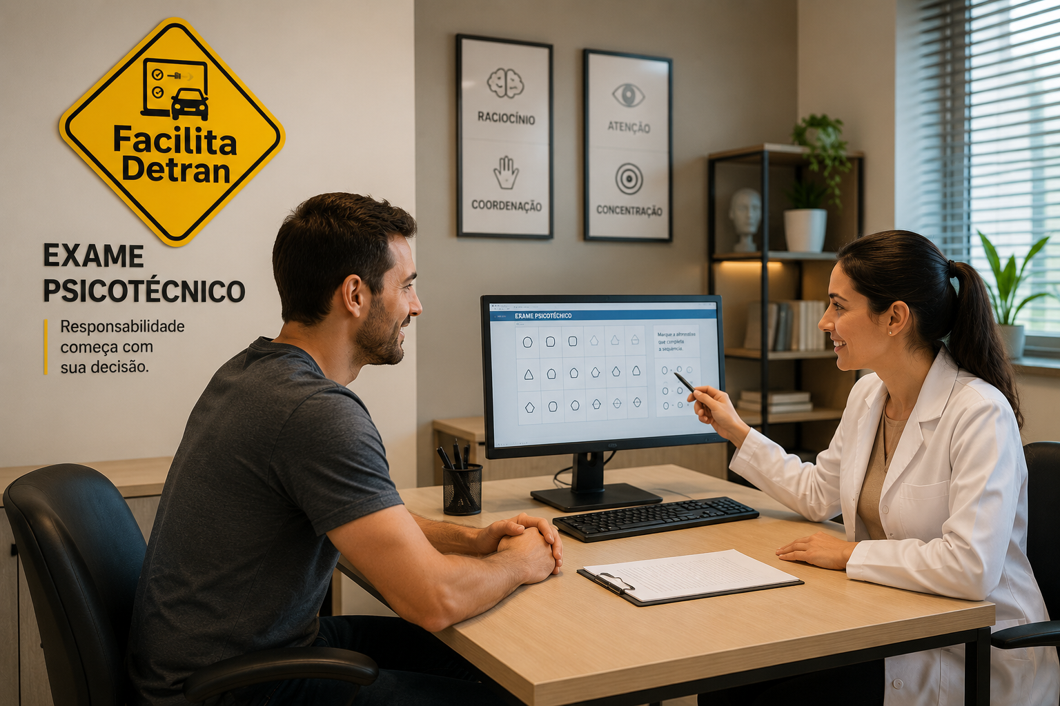 Teste Psicotécnico do DETRAN (2026): o guia para ir bem em cada etapa