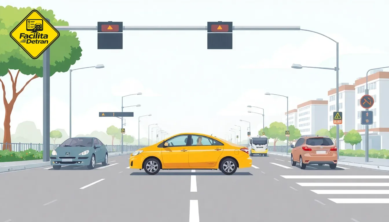 Parada em cruzamentos - Avance quando tiver boa visibilidade