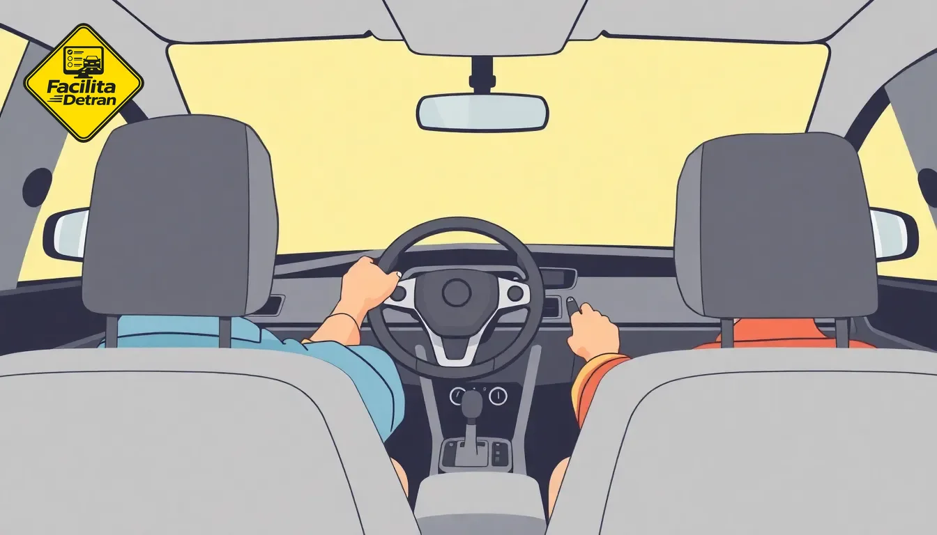 Saindo com o carro - Sentindo o ponto da embreagem